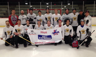 Co-rec A Broomball Champs - Revel's Repair