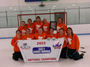 USA Broomball Women's A National Champions