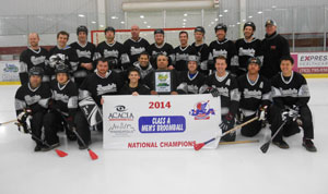 Men's A Broomball National Champions