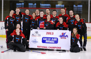 Co-ed C/D Broomball National Champions