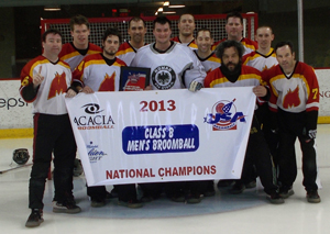 Men's Class B USA Broomball National Champios